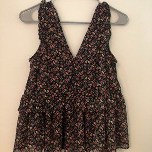 ☆American eagle floral tool tank top☆